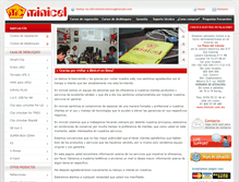 Tablet Screenshot of minicel.com.mx